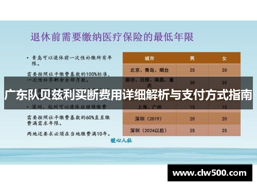 广东队贝兹利买断费用详细解析与支付方式指南